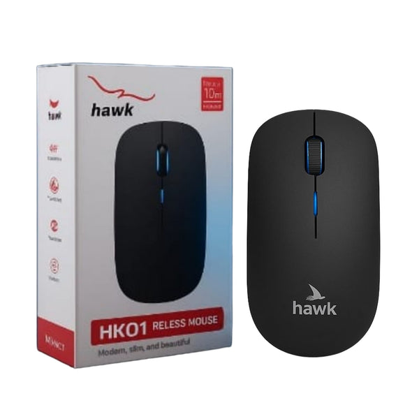 Hawk HK01 Bluetooth Dual-Mode Rechargeable RGB Silent Click Mouse