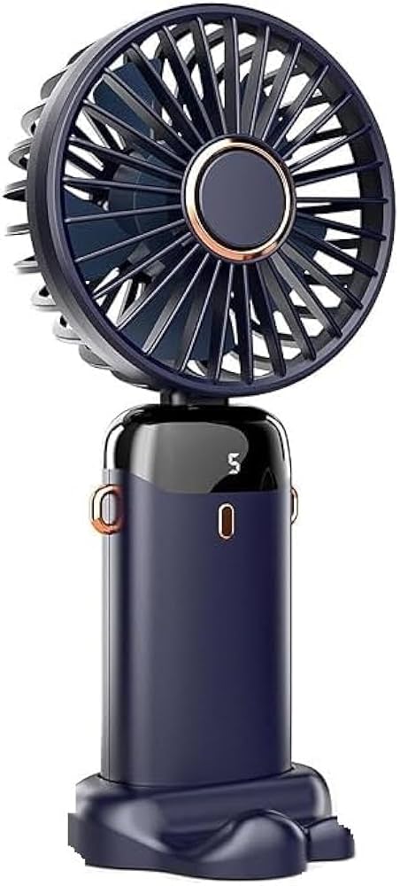 8" Rechargeable Tabletop & Handheld Summer Cooling Fan