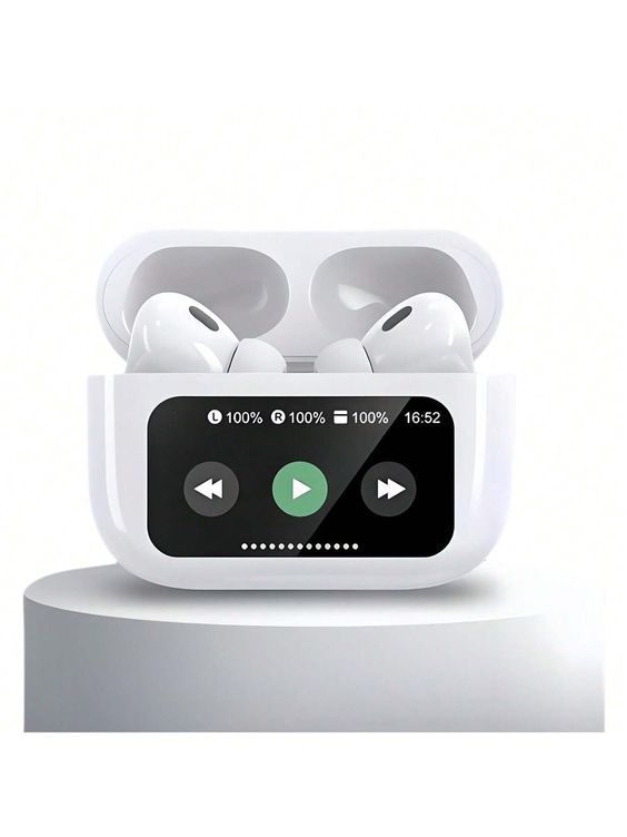 AirPods Pro A9 – Double Dark Noise Reduction with ANC & ENC, Battery Display, and Touch Control