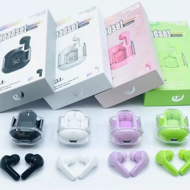 Air31 Headset Premium Quality- Tws Wireless Bluetooth Airpods V5.3