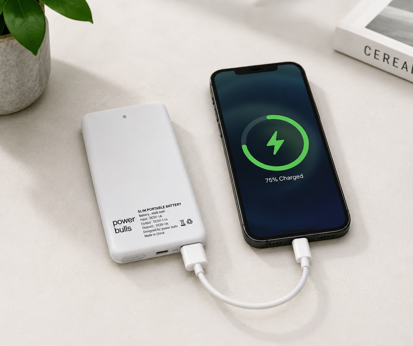 Mini Fan + 4000mAh Power Bank Combo | Portable Cooling & Charging Set