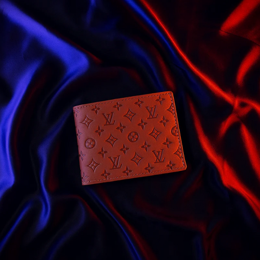 LV imposed textured Wallet