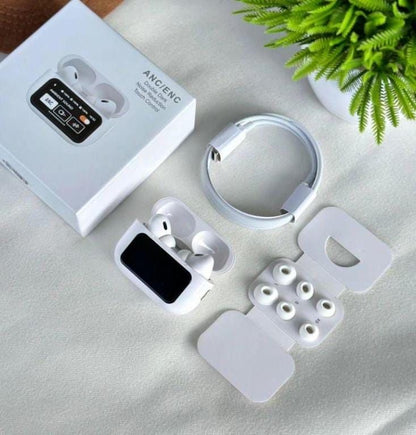 A9 Pro 2+ ANC/ENC LED Touch Display Premium Quality With Noise Cancellation