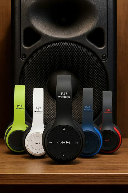 P47 Wireless Bluetooth Stereo Headphones