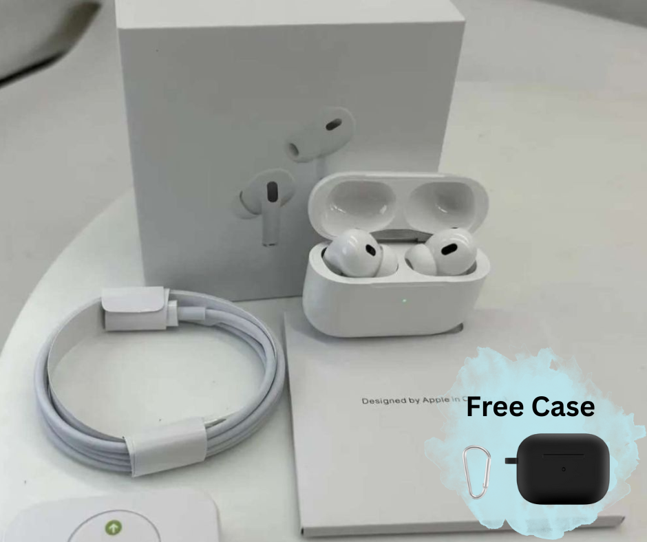 Airpods Pro 2 Active Noise Cancellation+Free Case