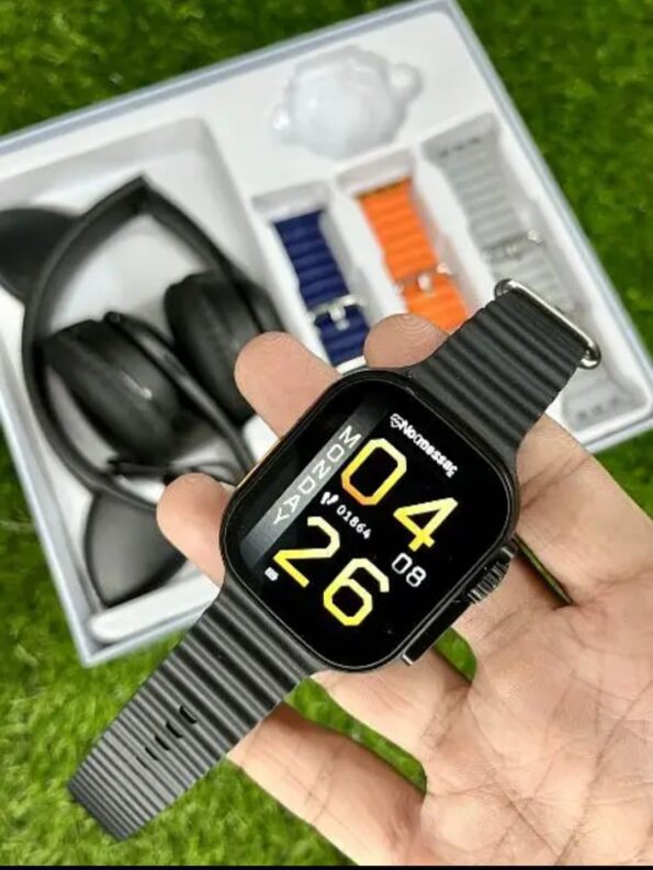D58 Smart Watch with Wireless Bluetooth headphones