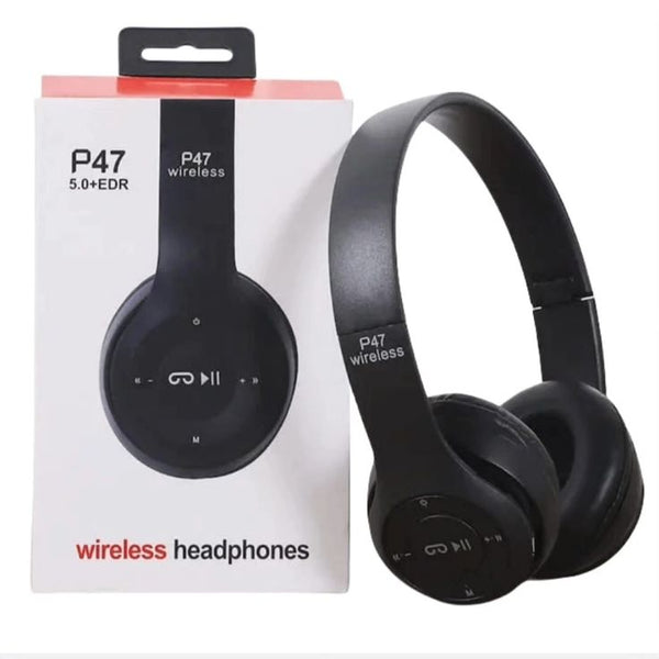 P47 Wireless Bluetooth Stereo Headphones