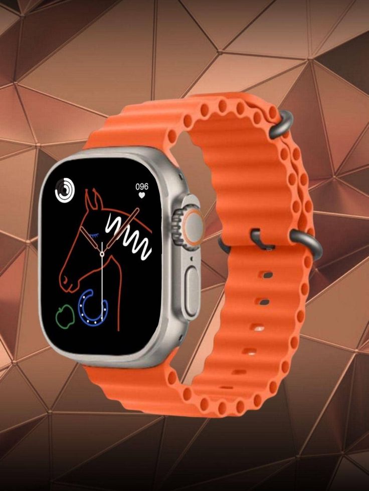 Ultra Smart Watch With 7 Straps
