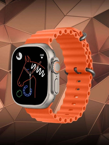 Ultra Smart Watch With 7 Straps