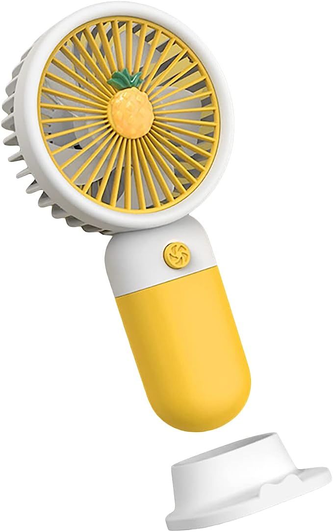 Rechargeable Handheld Fruit / Flower Decoration Fan