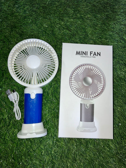 Mini Rechargeable 3 Wind Speed Handheld Fan
