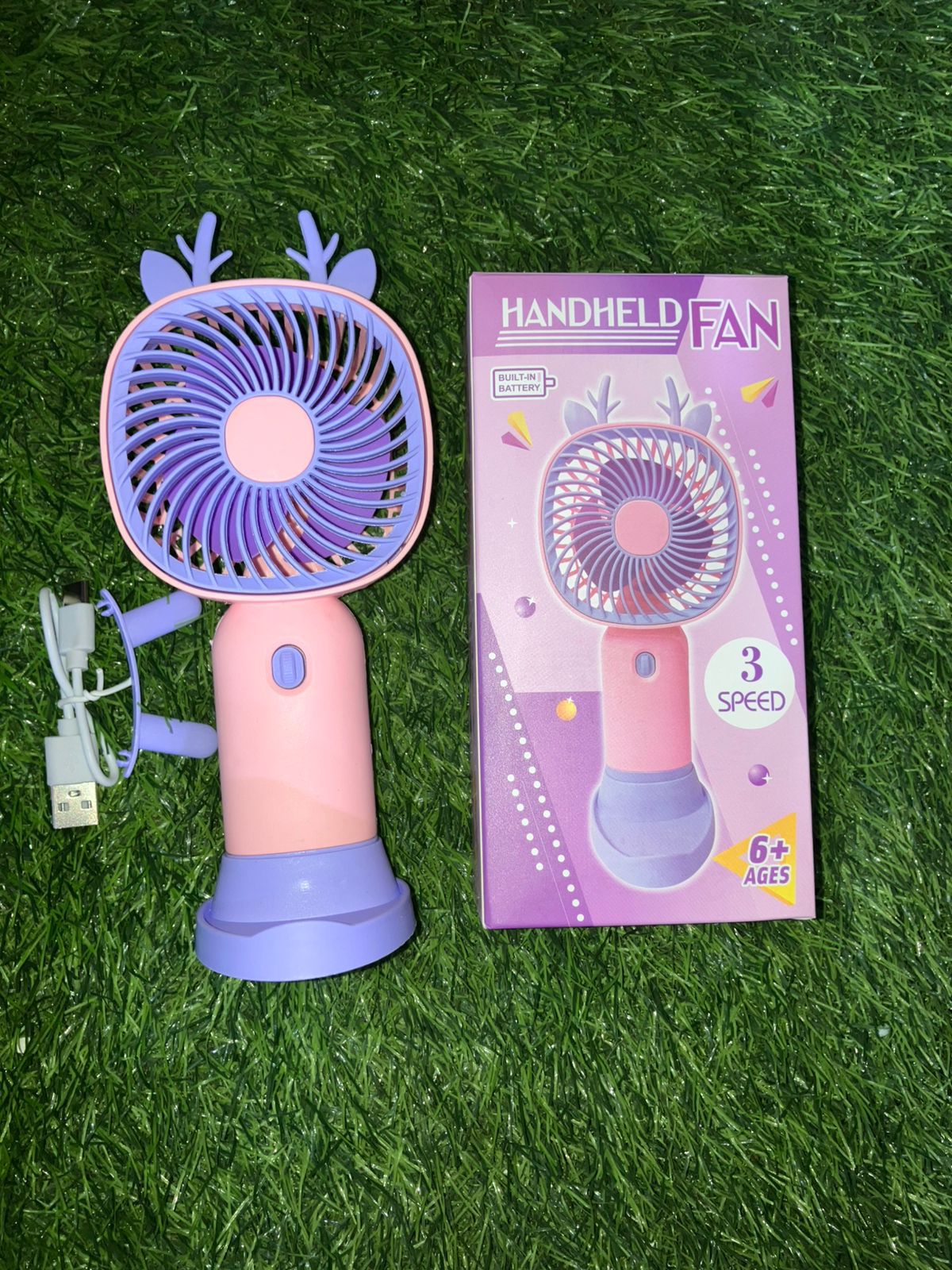 6.5" Rechargeable Mini Electron Three Speed Fan 6.5" Rechargeable Mini Electron Three Speed Fan 6.5" Rechargeable Mini Electron Three Speed Fan