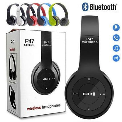 P47 Wireless Bluetooth Headphone