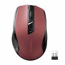 Ugreen USB Optical Wireless Mouse 2.4GHz 4000 DPI black (MU006)