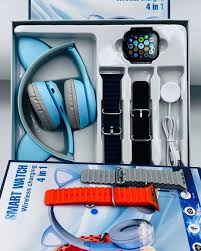 D58 Smart Watch with Wireless Bluetooth headphones