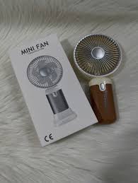 Mini Rechargeable 3 Wind Speed Handheld Fan
